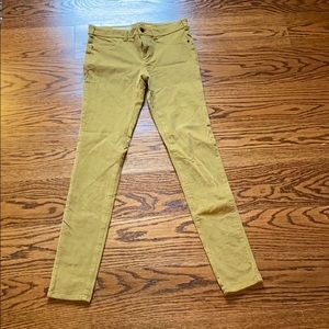 Pilcro size 26 light brown courderoy pants